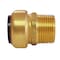 Apollo 1 in. Brass Push-to-Connect x Male Pipe Thread Adapter FSBMA1 - alternate 4